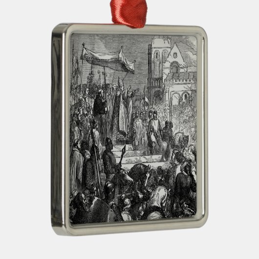 Urban法皇第1回十字軍を説教するII メタルオーナメント (右)