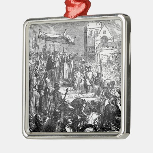 Urban法皇第1回十字軍を説教するII メタルオーナメント (左)