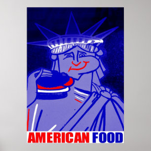 Urban59アートワークのスタジオNYCによる"アメリカの食糧" ポスター