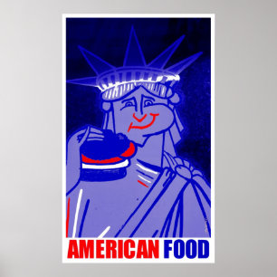 Urban59スタジオによる"アメリカの食糧" ポスター