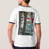 Urban59ニューヨークシティによるSoHoの通りの芸術 Tシャツ (裏面)