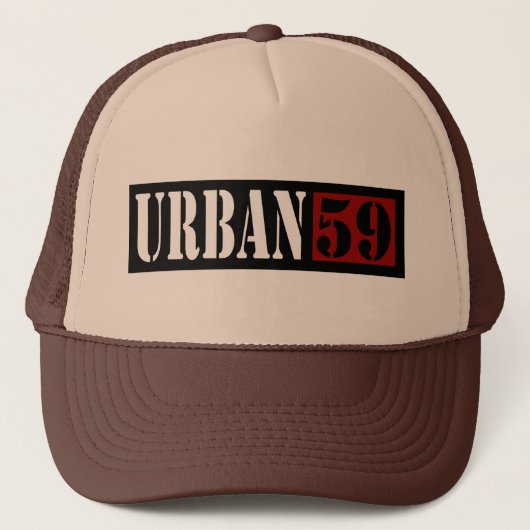 Urban59ロゴの帽子 キャップ (正面)
