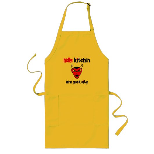 Urban59地獄の台所悪魔 ロングエプロン (正面)