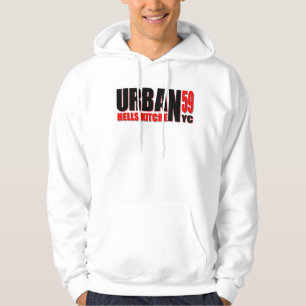 Urban59地獄の台所NYCロゴのSwaetのワイシャツ パーカ