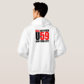 Urban59地獄の台所NYCロゴのSwaetのワイシャツ パーカ (裏面フル)