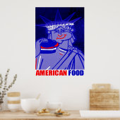 Urban59 ArtWorks Studio NYC「American Food」 ポスター (キッチン)
