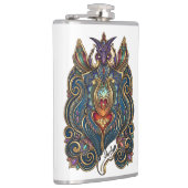 Urban 3D Mythic Soul Vinyl Wrapped Flask フラスク (右)