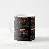 Urban Animal Legends – Hip Hop Graffiti Collection コーヒーマグカップ (正面左)
