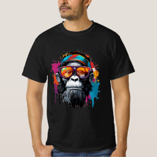 Urban Ape:グラフィティカラフルTシャツアート Tシャツ