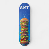 Urban "ART" Giant Hamburger Tower スケートボード (正面)