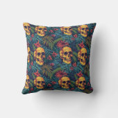 Urban Art Skull Pillow Design A49 クッション (裏面)