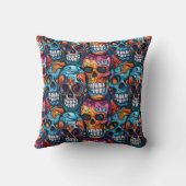 Urban Art Skull Pillow Design A56 クッション (裏面)