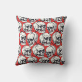 Urban Art Skull Pillow Design B2 クッション (裏面)