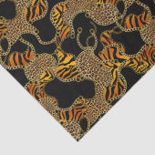 Urban Baroque Gold Chains Animal Print 薄葉紙 (詳細)