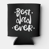 Urban Best Dad Ever ホワイトスクリプト 父の日ギフト 缶クーラー (正面)