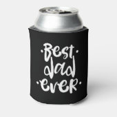 Urban Best Dad Ever ホワイトスクリプト 父の日ギフト 缶クーラー (缶裏面)
