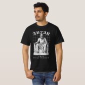Urban Black and White Anzar Amazigh Mythology Tシャツ (正面フル)