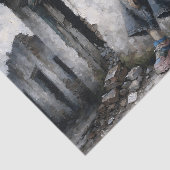 Urban Bohemian Woman Neutral Tones decoupage 薄葉紙 (詳細)