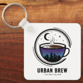 Urban Brew City Skyline Coffee キーホルダー (正面)