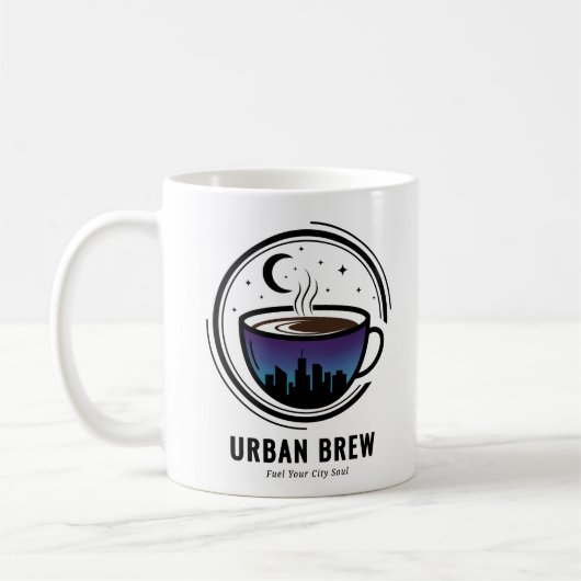 Urban Brew City Skyline Coffee コーヒーマグカップ (左)