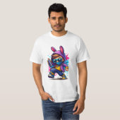 Urban Bunny Graffiti Kid Tシャツ (正面フル)