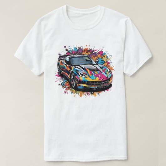 Urban Color Art Men's T-Shirt Tシャツ (デザイン正面)