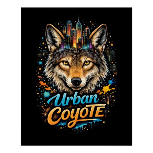 Urban Coyote ポスター (正面)