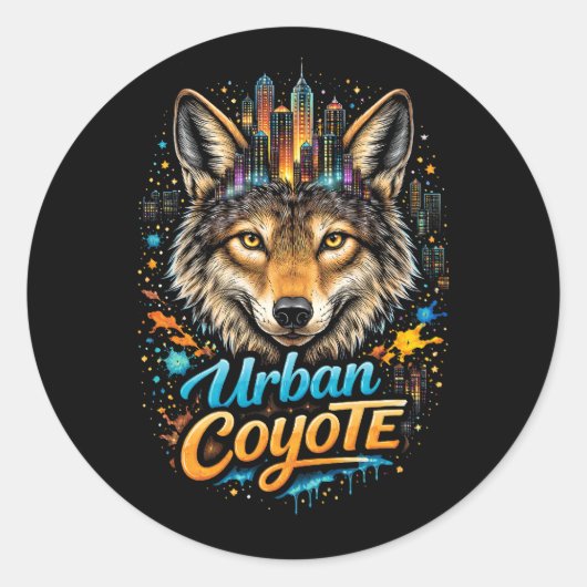 Urban Coyote ラウンドシール (正面)