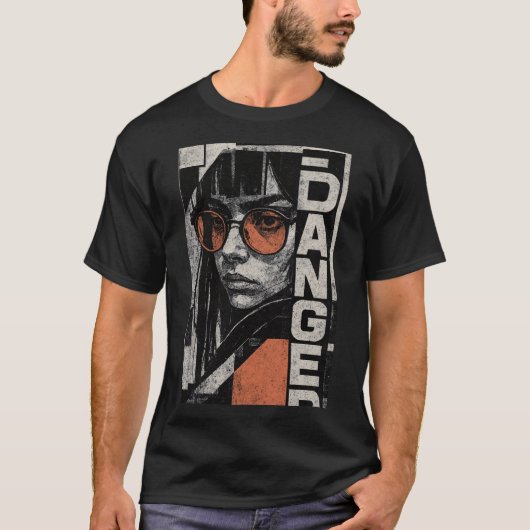 Urban Cyberpunk Vision Art Tシャツ (正面)