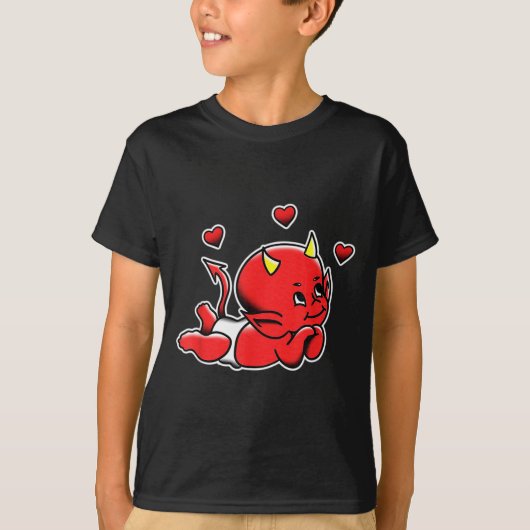 Urban Empyre Kewe Baby Cud Devil Demon Love , Smal Tシャツ (正面)
