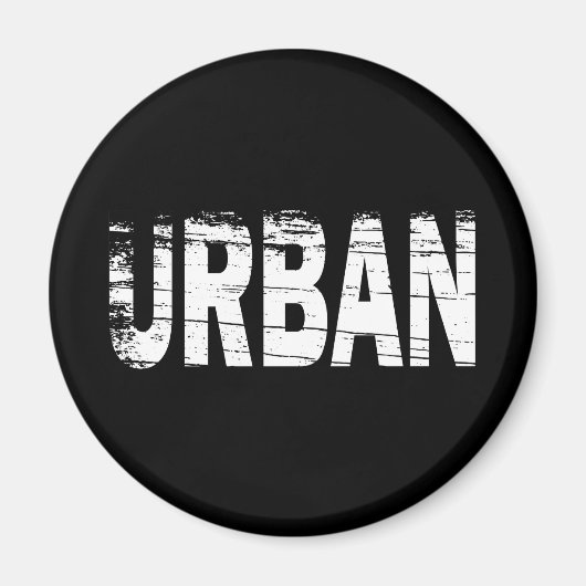 urban explore urbexレタリングスクリプトグラフィック マグネット (正面)
