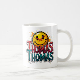 Urban Face Thomas 1 コーヒーマグカップ