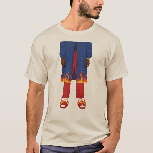 Urban Flame Streetwear  Tシャツ (正面)