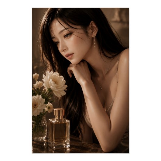 URBAN FLUID ELEGANCE — Blooming Grace Poster ポスター (正面)