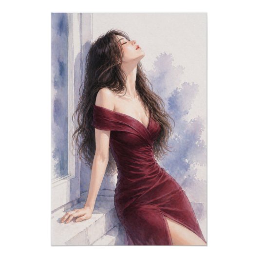 URBAN FLUID ELEGANCE — Morning Serenity Poster ポスター (正面)