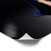 URBAN FLUID ELEGANCE — Timeless Silhouette Poster ポスター (コーナー)
