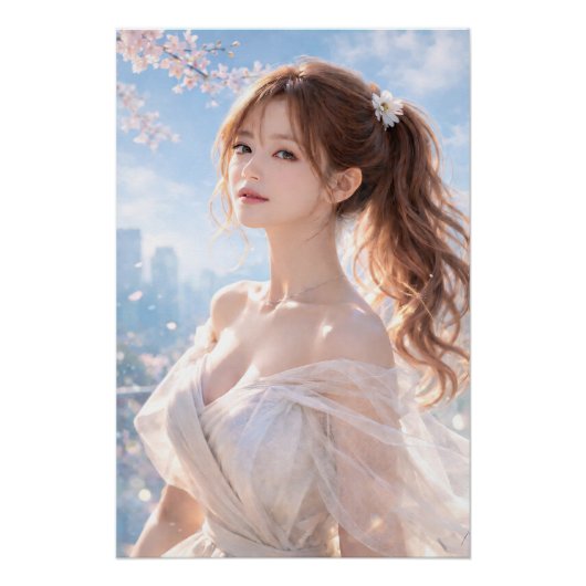 URBAN FLUID PURE — Morning Serenity ポスター (正面)