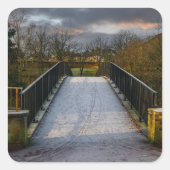 Urban Frosty Footbridge, Bradford スクエアシール (正面)