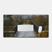 Urban Frosty Footbridge, Bradford デスクマット (キーボード&マウス)