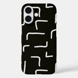 Urban Geo | オニキス ニュートラル | ブレンダー パターン iPhone 16ケース