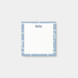 Urban Geo | ダスティブルー | ブレンダーパターン ポストイット