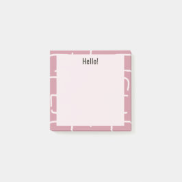 Urban Geo | ダスティローズ | ブレンダーパターン ポストイット