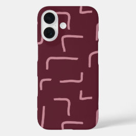 Urban Geo | Blush Muted | ブレンダーパターン iPhone 16ケース