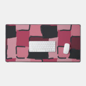 Urban Geo | Blush Muted | Hero Pattern デスクマット (キーボード&マウス)