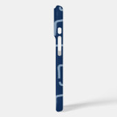 Urban Geo | Cobalt Cool | ブレンダーパターン Case-Mate iPhoneケース (裏面 / 左)