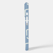 Urban Geo | Cobalt Cool | ブレンダーパターン Case-Mate iPhoneケース (裏面 / 左)