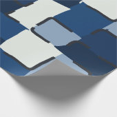 Urban Geo | Geo Cobalt | Hero Pattern ラッピングペーパー (角)