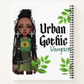 Urban Gothic Vampires Notebook 3 ノートブック (裏面)