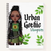 Urban Gothic Vampires Notebook 3 ノートブック (正面)