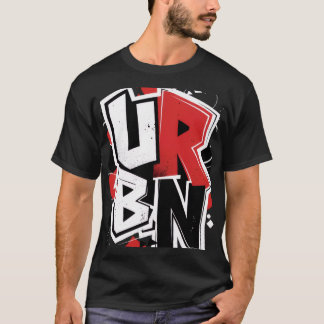Urban Graffiti Letter Art Streetwear T-Shirt Tシャツ